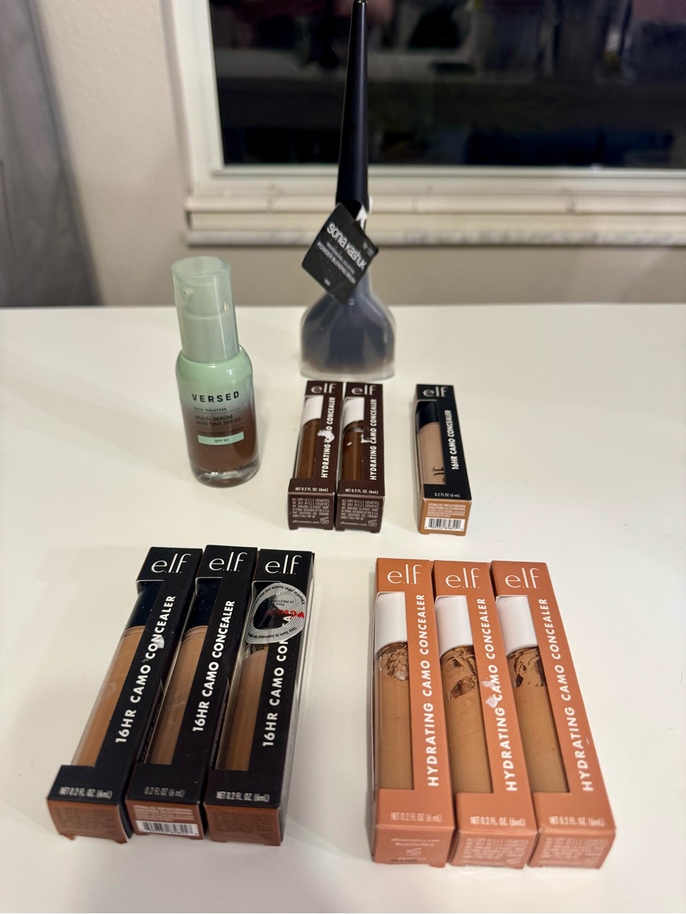 ELF Hydrating & 16HR Camo Concealers Assorted Shades (Black & Brown Packaging)